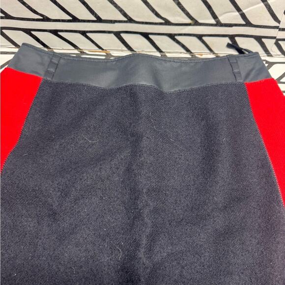 Miu Miu colorblock wool mini skirt- size 46 IT = US 10/Large - Picture 4 of 8